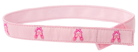 MYSELF BELTS - Ballet Shoes Print Easy Velcro Belt For Toddlers/Kids