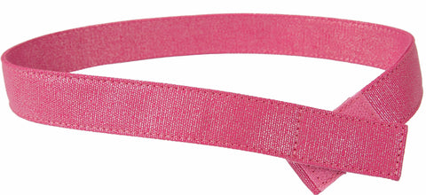 MYSELF BELTS - Pink Sparkle Print Easy Velcro Belt For Toddlers/Kids