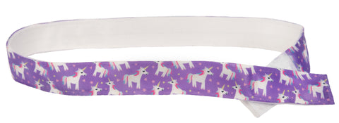 MYSELF BELTS - Limited Edition - Unicorn Print Easy Velcro Belt For Toddlers/Kids