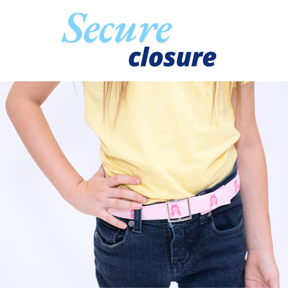 Ballet Shoes Toddler/Girls Belt - Easy Fasten - Buckle Included-Belt-Myself Belts