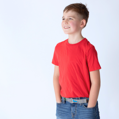 Race Car Toddler/Boys Belt - Easy Fasten - Buckle Included-Belt-Myself Belts
