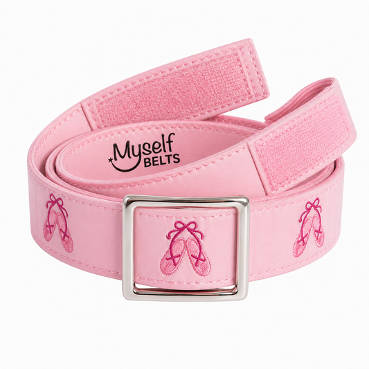 Ballet Shoes Toddler/Girls Belt - Easy Fasten - Buckle Included
