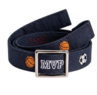 MVP Sports Toddler/Boys Belt - Easy Fasten - Buckle Included