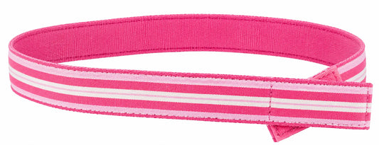 Pink Stripe Toddler Girls Velcro Belt – Myself Belts