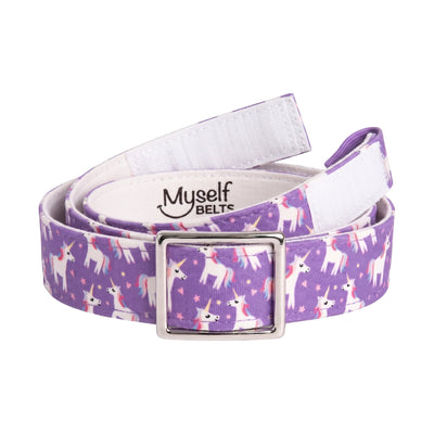 Limited Edition - Unicorn Toddler/Girls Belt - Easy Fasten - Buckle Included
