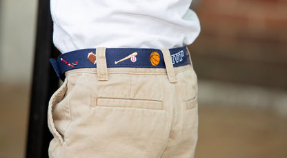 MVP Sports Toddler/Boys Belt - Easy Fasten - Buckle Included-Belt-Myself Belts