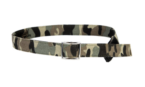 MYSELF BELTS - Camo Print Easy Velcro Belt For Toddlers/Kids