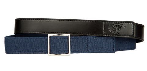 MYSELF BELTS - Solid Easy Velcro Belt For Toddlers/Kids - BLACK & NAVY –  Myself Belts