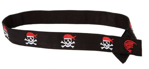 MYSELF BELTS - Pirate Print Easy Velcro Belt For Toddlers/Kids