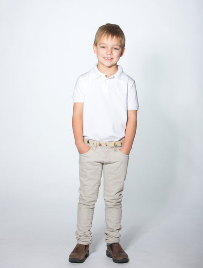 Sailing Todder/Boys Belt - Easy Fasten - Buckle Included-Belt-Myself Belts