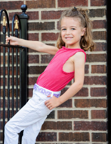 MYSELF BELTS - Limited Edition - Unicorn Print Easy Velcro Belt For Toddlers/Kids
